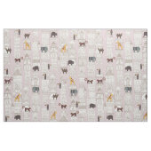 Tissu jungle urbaine rose (Fat Quarter)