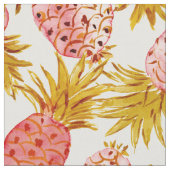 Tissu JUS JUS D'Ananas Rose (Fermer)