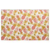 Tissu JUS JUS D'Ananas Rose (Fat Quarter)