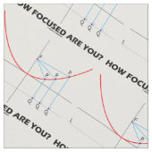 Tissu Jusqu'À Quel Point Êtes-Vous Focalisés ? Humour de (Fermer)