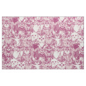 Tissu just kittens cherry (Fat Quarter)