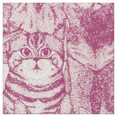 Tissu just kittens cherry (Fermer)