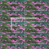 Tissu juste alligators vert rose (Carreau)