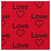 Tissu Juste amour (Fermer)