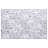 Tissu juste chèvres violet blanc (Fat Quarter)