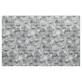 Tissu juste perle d'indigo de paresses (Fat Quarter)