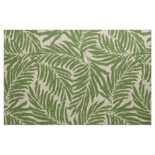 Tissu Kahanu Palms Hawaiian Linen Texture