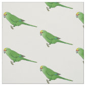 Tissu Kakariki à couronne jaune (Échantillon)