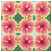 Tissu Kaléidoscope abstrait de ketmie (Échantillon)