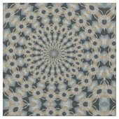 Tissu Kaléidoscope Camel et Sarcelle (Fermer)