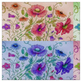 Tissu Kaleidoscope floral (Échantillon)