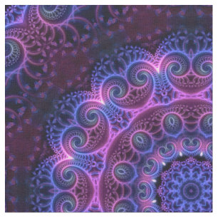 Tissu Kaleidoscope Fractal - Coeurs Mandala + vos idées