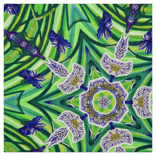 Tissu Kaleidoscope Iris (Échantillon)