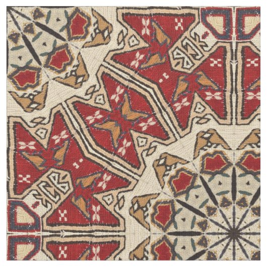 Tissu Kaléidoscope turc de tapis (Fermer)