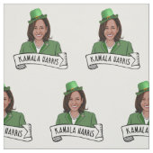 Tissu Kamala Harris Saint Patrick (Échantillon)