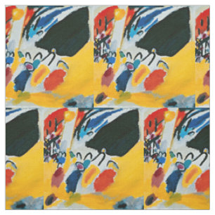 Tissu Kandinski Impression III Concert Peinture Abstrait