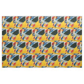 Tissu Kandinski Impression III Concert Peinture Abstrait (Fat Quarter)