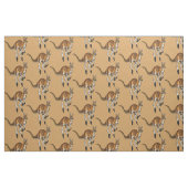 Tissu kangourou rouge (Fat Quarter)