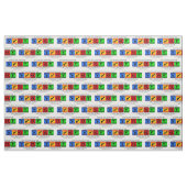 Tissu Karaté frais c'est un mode de vie (Fat Quarter)