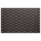 Tissu Karate Martial Arts Rouge (Yard)