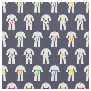 Tissu Karate Uniform Martial Arts Motif