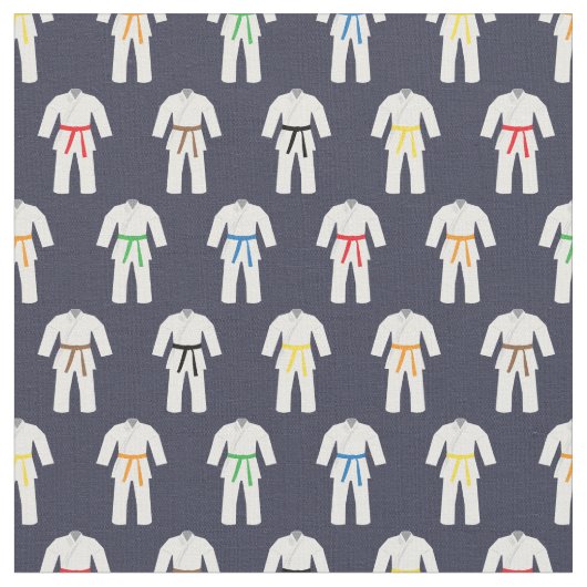 Tissu Karate Uniform Martial Arts Motif (Fermer)