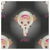 tissu kawaii aries (Détail)