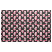 Tissu Kawaii Rose Kitty Cats Design (Fat Quarter)