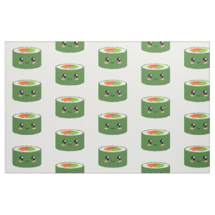 Tissu Kawaii Sushi