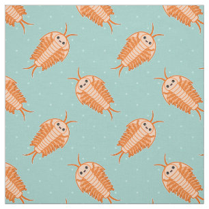 Tissu Kawaii Trilobite