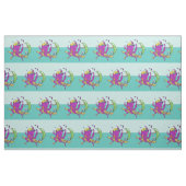 Tissu Kayak de pieuvre SEAKAYAK (Fat Quarter)