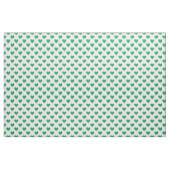 Tissu Kelly Coeurs polka vert sur blanc (Yard)