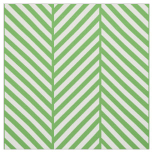 Tissu Kelly Green Herringbone Grande échelle