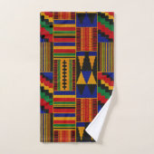 Tissu Kente de style africain (Serviette à main)