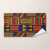 Tissu Kente de style africain (Serviette à main)
