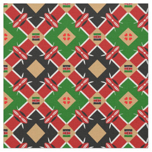 Tissu Kenya Flag & Kenya Trendy Fabric/fashion