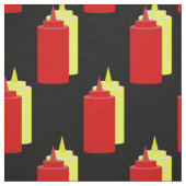 Tissu Ketchup et moutarde (Échantillon)