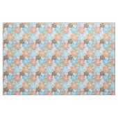 Tissu Ketmie hawaïenne florale (Fat Quarter)