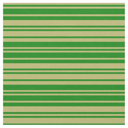 Tissu Khaki foncé et rayures de couleur verte (Fermer)