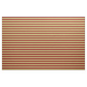 Tissu Khaki foncé, Rouge foncé & Tan Lines (Yard)