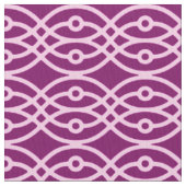 Tissu Kimono imprimé, prune et rose (fermé)