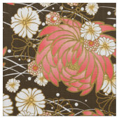 Tissu kimono motif japonais (Fermer)