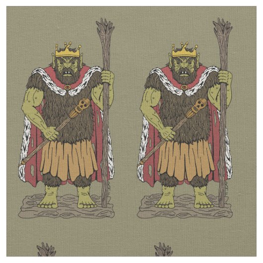 Tissu King Troll (Fermer)