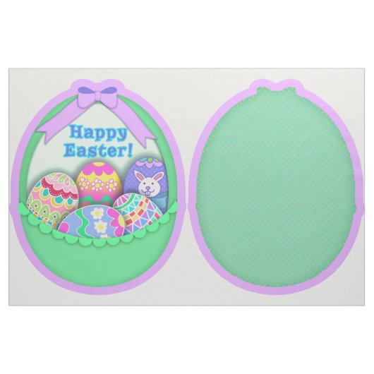 Tissu Kit de couture et découpe de peluche de Pâques à f (Fat Quarter)