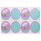 Tissu Kit de découpe et de couture Lapin de Pâques et pa (Yard)