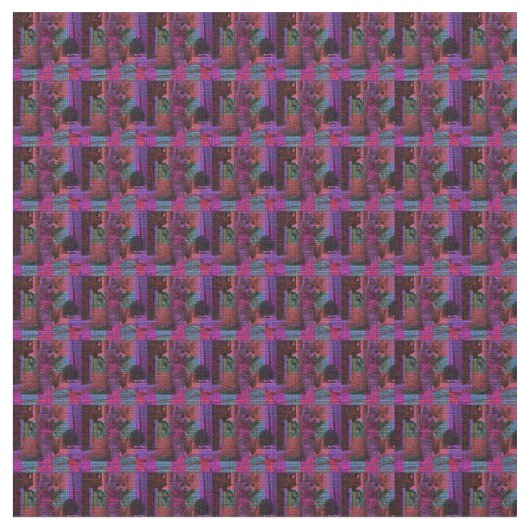Tissu Kitten Pop Art Motif, (Fermer)