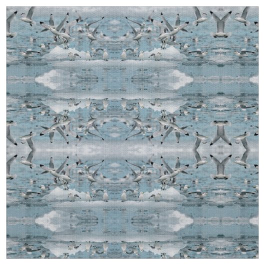 Tissu Kittiwakes volant (Échantillon)
