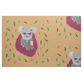 Tissu Koala Bear Chill Out (Fat Quarter)
