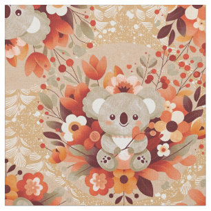 Tissu Koala Cuties