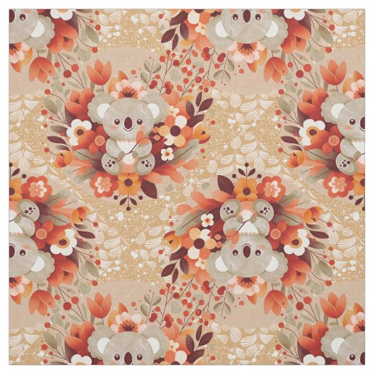 Tissu Koala Cuties (Échantillon)